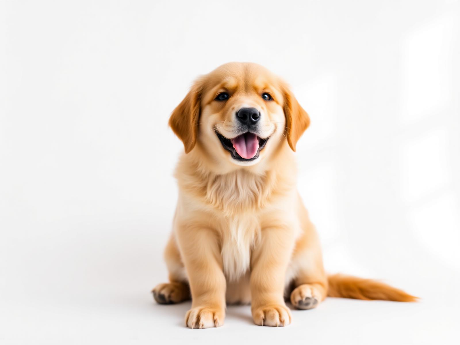 Happy freshly-groomed dog at SpottiDog.com clean grooming studio in Suffolk, UK